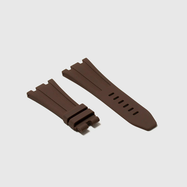 Audemars Piguet Espresso Brown Rubber Strap