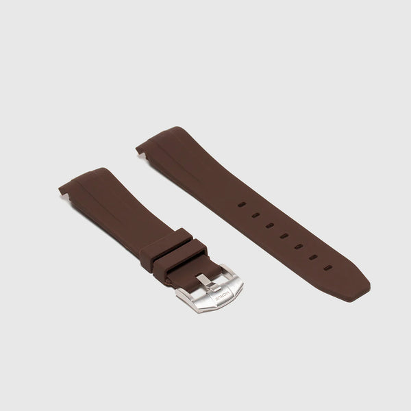 Rolex Espresso Brown Rubber Strap (Size 41MM Only)