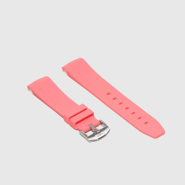 Rolex Flamingo Pink Rubber Strap