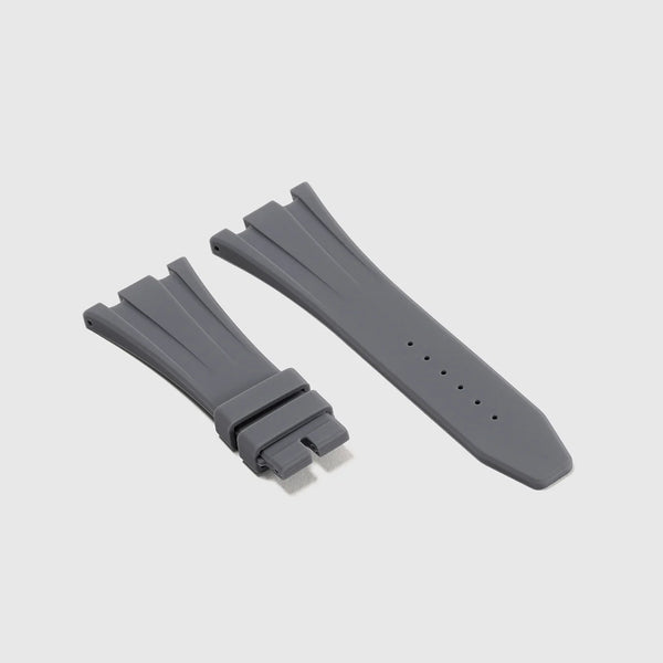 Audemars Piguet Graphite Grey Rubber Strap (Clasp Only)