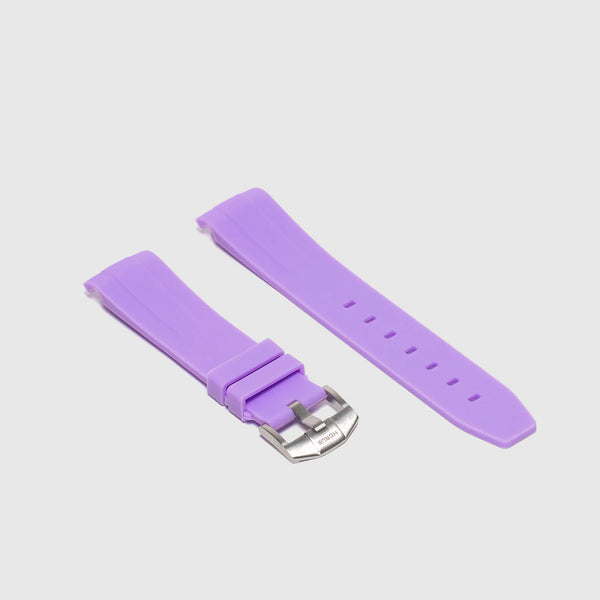 Rolex Lavender Rubber Straps