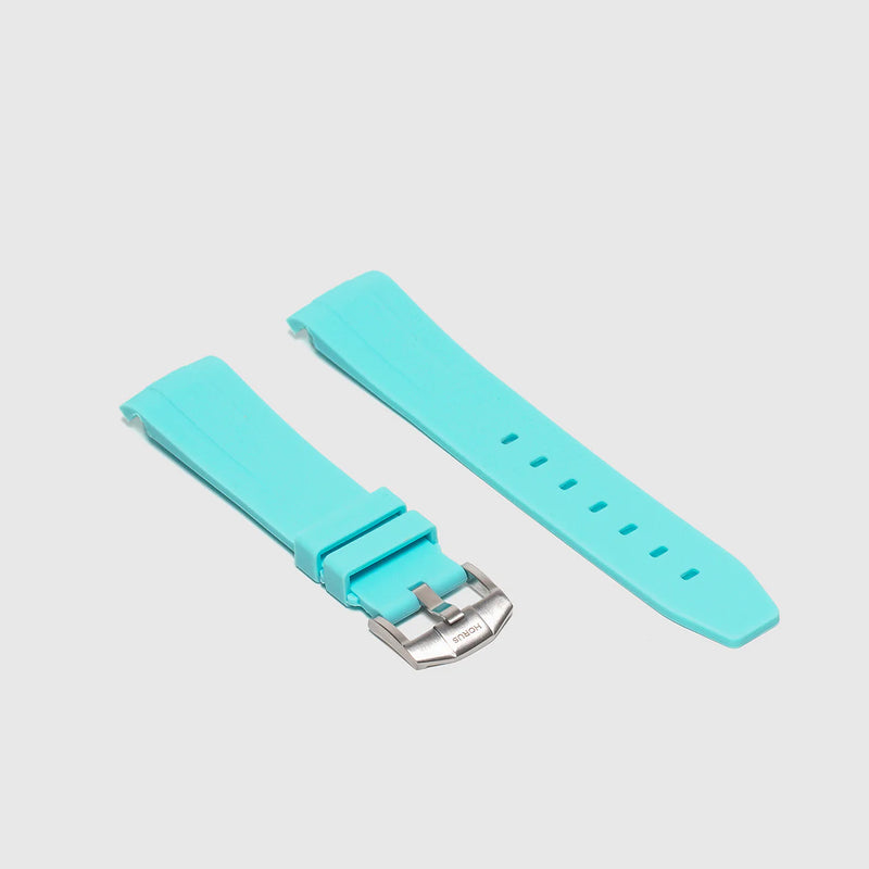 Rolex Seafoam Blue Rubber Straps ( 41MM Only)