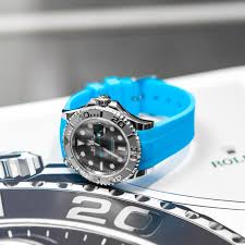 Rolex Miami Blue Rubber Strap (Size 41MM Only)