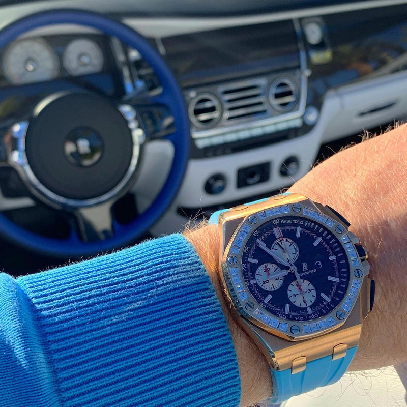 Audemars Piguet Miami Blue Rubber Strap