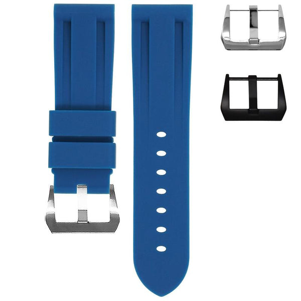 Panerai Indigo Blue Rubber Strap