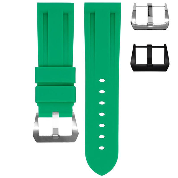 Panerai Shamrock Green Rubber Strap