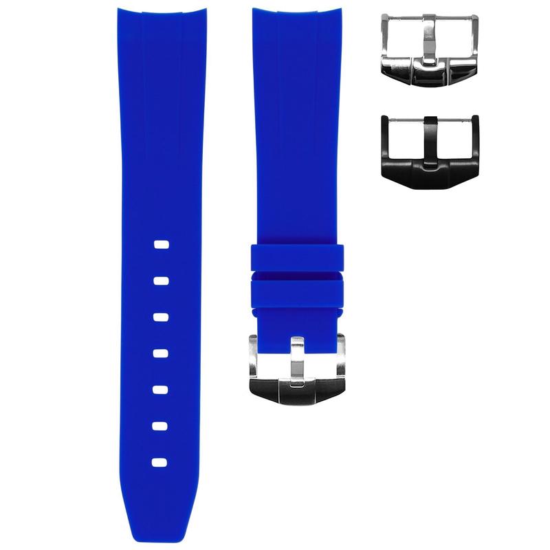 Rolex Gulfstream Blue Rubber Strap (Size 41MM Only)