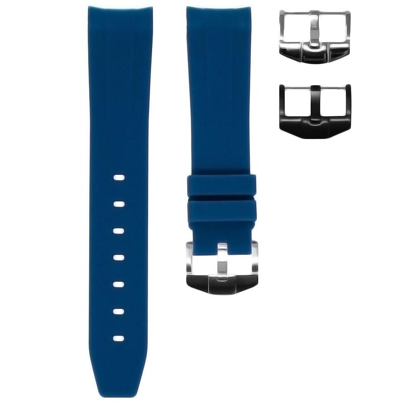 Rolex Indigo Blue Rubber Strap