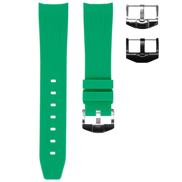 Rolex Shamrock Green Rubber Straps