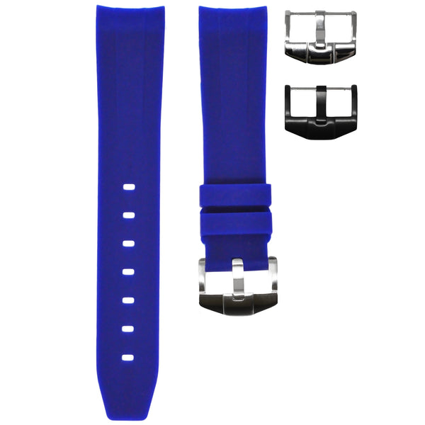 Rolex Navy Blue Rubber Strap