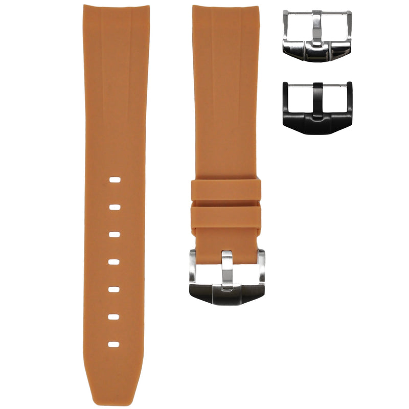 Rolex Desert Sand Rubber Straps (Size 41MM Only)