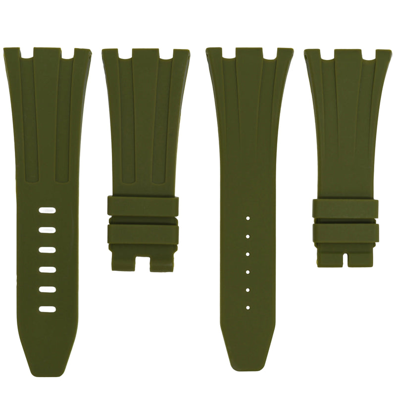 Audemars Piguet Olive Green Rubber Strap