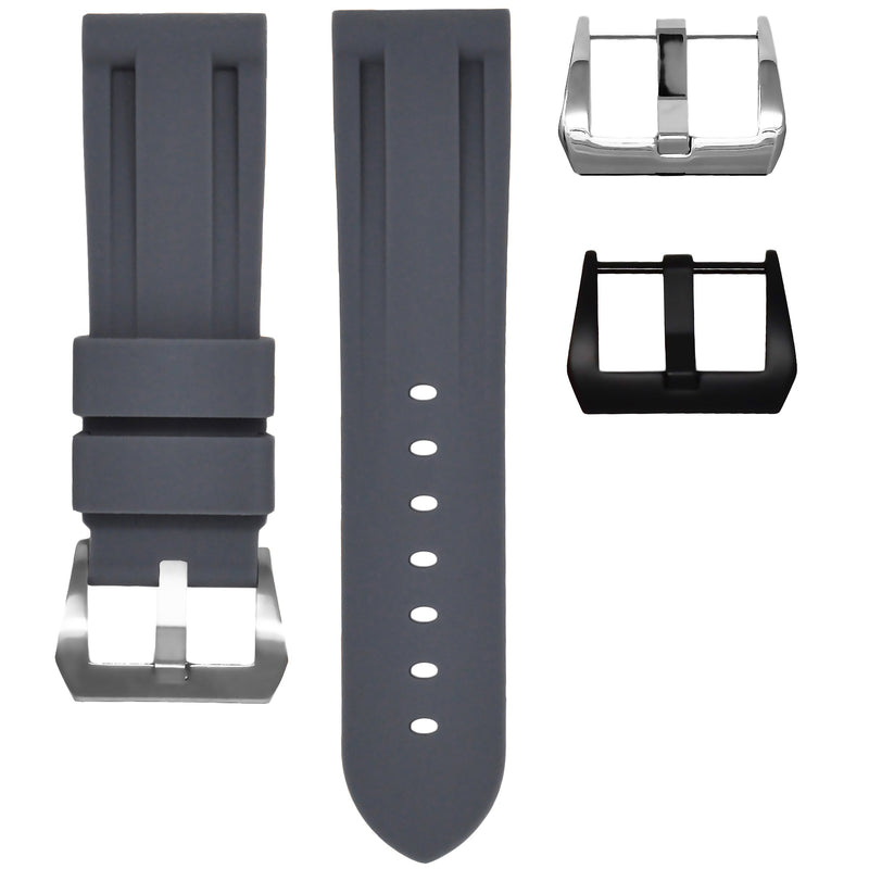 Tag Heuer Grey Rubber Strap