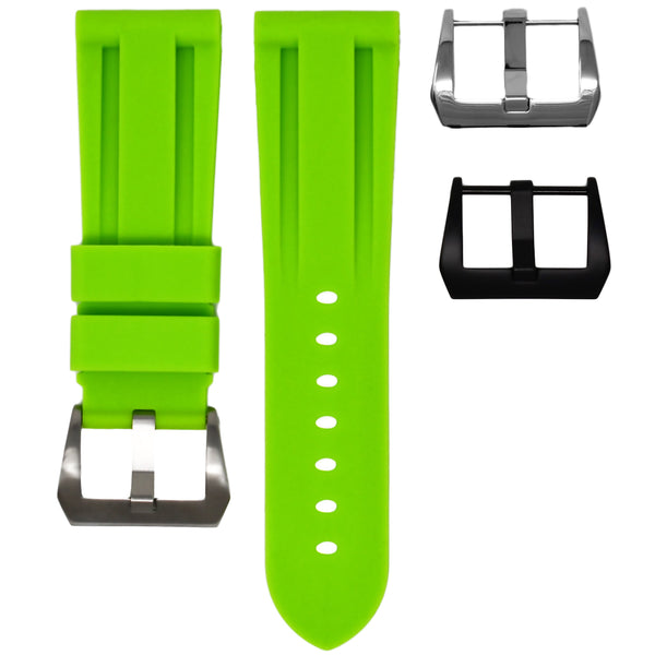 Tag Heuer Lime Green Rubber Strap