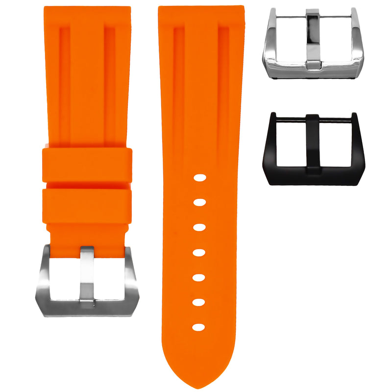 Omega Planet Ocean 45.5 Orange Rubber Strap