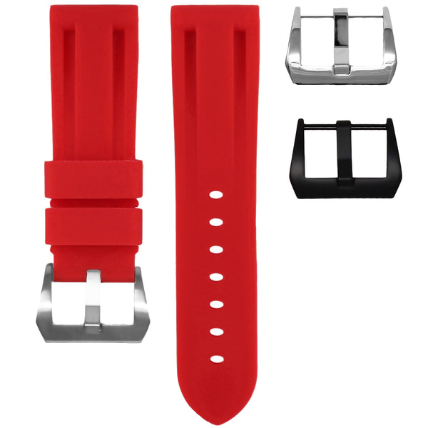 Panerai Heat Red Rubber Strap